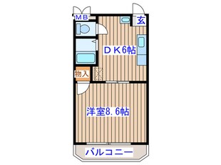 グレ－ス香澄の物件間取画像